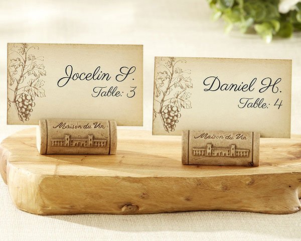 porte carte marque place bouchon bouteille vin